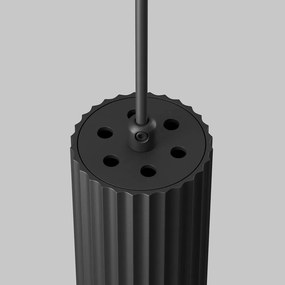 Pendul cu Spot GU10 stil minimalist Calipso negru