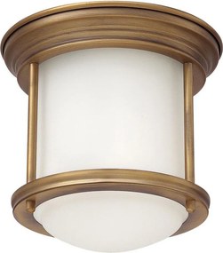 Quintiesse QN-HADRIAN-MINI-F-BR-OPAL – Corp de iluminat exterior HADRIAN, montaj aparent, difuzor opal, finisaj bronz, 1x E27/60W/230V, IP44