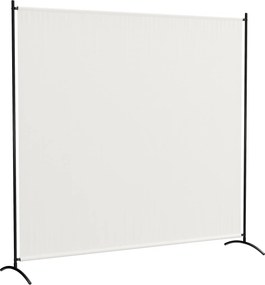 Outsunny Paravan exterior cu panou unic, separator de încăpere de 180H cm cu protecție UV30+, Bej | Aosom Romania