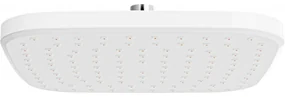 Mexen D-33 pară de tip ploaie 23x23 cm, Albă/Crom - 79733-02