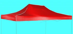 Prelată acoperiș  3x4,5m - hexagonal, Roșu