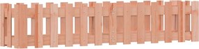 vidaXL Pat înălțat grădină cu design gard 150x30x30 cm lemn douglas