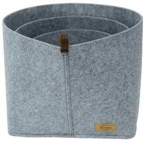 Organizator textil Wenko Felt, 30 x 18 cm, gri