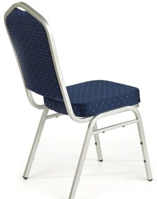 Scaun K66S material albastru
