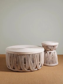 Masuta laterala, din rattan, Mara