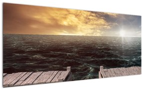 Tablou cu marea (120x50 cm), în 40 de alte dimensiuni noi