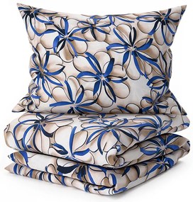 Lenjerie din microfibra FLORVINA bej Dimensiune lenjerie de pat: 70 x 90 cm | 140 x 220 cm