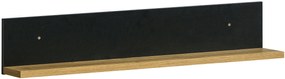Raft typ LA12 Laticia (mat negru + stejar wotan). 1040638