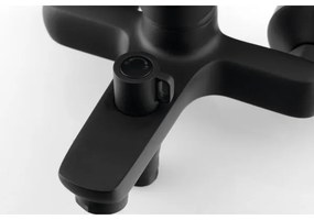 Baterie de cadă Aqualine LOTTA negru mat