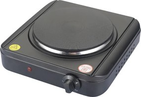 Rosberg R51445KR, 1500W, 18.5 cm, Control manual, 4 trepte, Negru mat