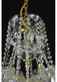 Wranovsky JWZ151082130 - Lustră de cristal pe lanț CLASSE 8xE14/40W/230V