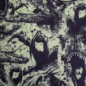 Lenjerie de pat pentru copii din bumbac pentru pat de o persoană 140x200 cm Jurassic World "Volcano" – Jerry Fabrics