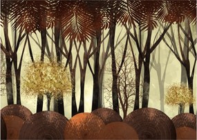 Tablou - Pădure decorativă (70x50 cm)