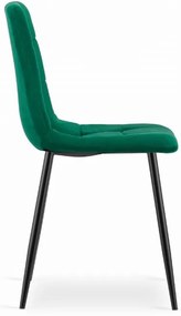 Scaun de sufragerie dn catifea Smaragd Luxury