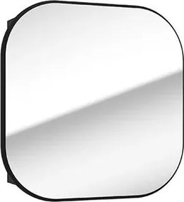 Dulap cu oglinda suspendat negru mat Defra MO-RE 60 cm cu o usa