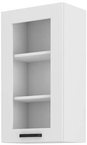 Dulap superior de bucătărie Lucid 40 GS 90 1F (alb + alb). 1041052