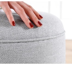 Taburet PIXI, diametru 40 cm, gri