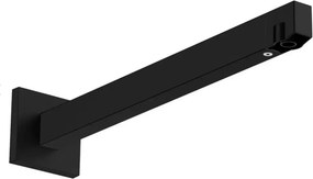 Brat de dus negru mat Hansgrohe E 39 cm
