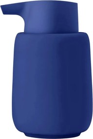 Dozator de săpun lichid albastru din ceramică 250 ml Sono – Blomus