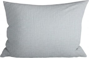 Husa de pernă din muselină MUSSARI 70x90 cm, gri deschis