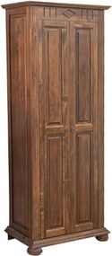 Dulap lemn masiv maro Hol Sonya, 71 × 41 × 193 cm