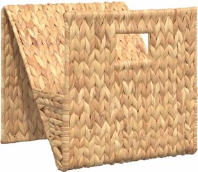 vidaXL Suport pentru reviste, 31x31x31 cm, zambilă de apă