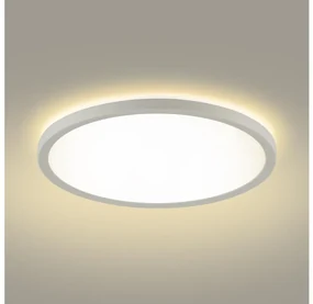 Plafonieră LED dimabilă ULTRA SLIM LED/24W/230V d. 42 cm alb + telecomandă