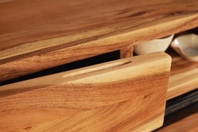 Comoda TV suspendata din lemn design industrial Amazonas 160cm Salcam