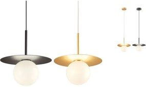 Abajur de rezervă pentru lustră, pentru lampă Redo UN1696_1 PLATO d. 10 cm alb