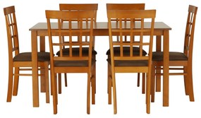 Set dining 1+6, cires, GRID NEW