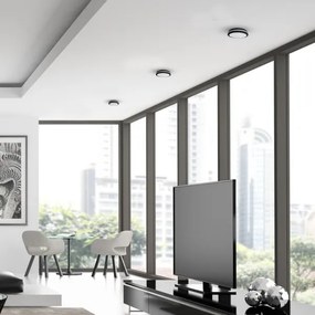 Plafonieră LED de exterior MARLON LED/12W/230V 4000K IP54 negru