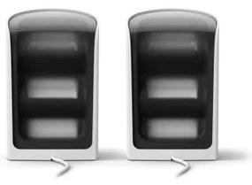 Philips Hue PLAY Wall Washer - Set 2 buc. lămpi LED RGBW reglabile, 20W/230V, 2000–6500K, albe