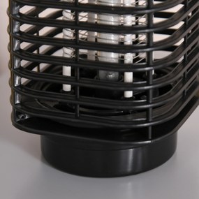 Outsunny Lampă Antițânțari cu Lumină UV pentru Interior și Exterior, Negru | Aosom Romania