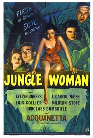 Ilustrație Jungle Woman Poster