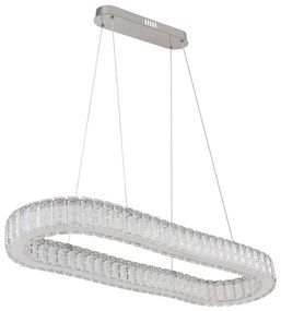 Lustră LED dimabilă pe cablu Globo 67162-58 MUCKY 58W/230V 2700-6000K + telecomandă