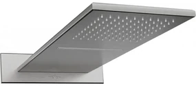 Mexen Waterfall pară de tip ploaie slim 50 x 22 cm, Grafit - 79190-66
