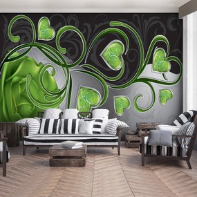 Fototapet - Arta florală - abstract (152,5x104 cm)