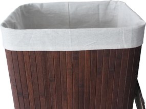 COS DE RUFE DIN BAMBUS SELENA,40X30X60 CM,72 L,MARO