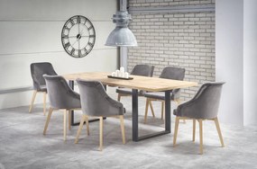 Masa extensibila Venom 160 stejar - L160/210xl90xh74 cm