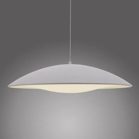Schöner Wohnen 14607-16 - lustră LED dimerizabilă suspendată pe cablu LENTE, LED/23W/230V, Ø50 cm, albă