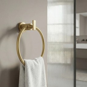 Cuier de baie Ring 81307 Rivo Brush Gold