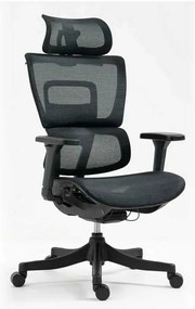 Scaun de birou Caricia, negru