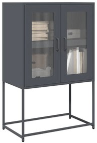 vidaXL Dulap înalt, antracit, 68x39x107 cm, oțel