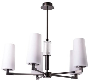 Candelabru elegant cu 5 brate VINCENZA titan periat