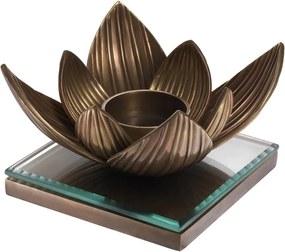 Suport lumanare, obiect decorativ design LUX Lotus