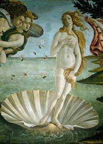 Botticelli, Sandro (Alessandro di Mariano di Vanni Filipepi) - Artă imprimată Nașterea Venerei, (30 x 40 cm)