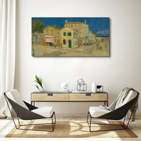 Tablou pe panza Casa Galbenă Van Gogh