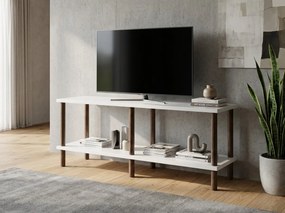 Comoda TV SOLE 120 cm, alba