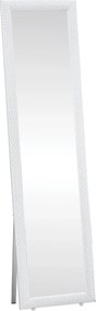 Oglinda LAVAL, alb, metal/lemn, 40x150 cm