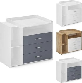 INFANTASTIC,masuta schimare scutece 113 x 53 x 101 cm, alb ș